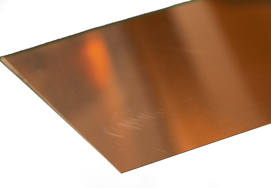 Phosphorus Bronze Sheet:  0.008" Thick x 12" Wide x 18" Long (1 Piece)