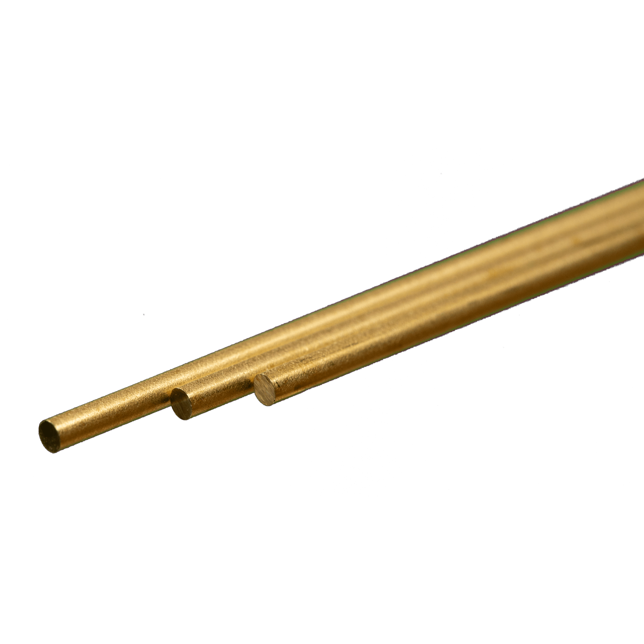 Round Brass Rod 0.072" OD x 12" Long (3 Pieces) ksmetals