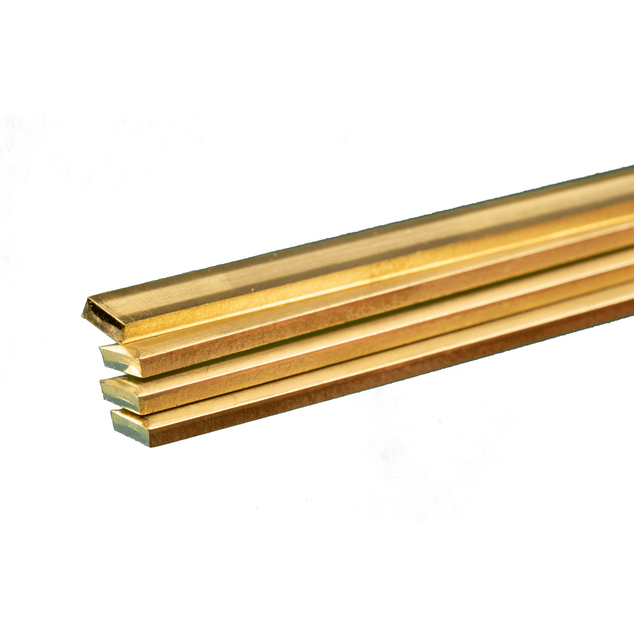 Brass Strip 0093 Thick X 14 Wide X 36 Long 4 Pieces Ksmetals 7173