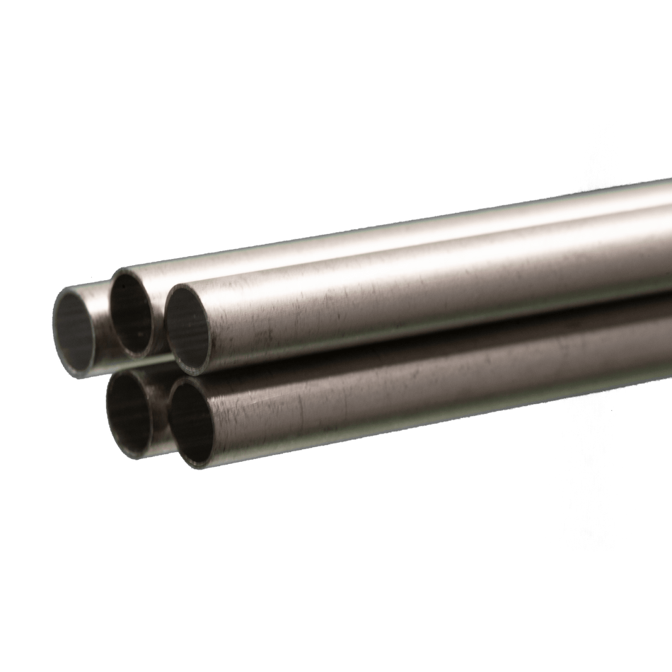 Round Aluminum Tube: 9/32" OD x 0.014" Wall x 36" Long (5 Pieces)