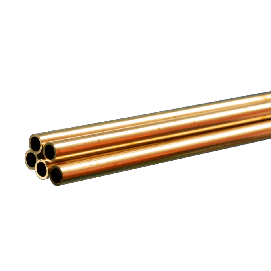 K & S PRECISION METALS 9211 Round Tube, Brass, .029 x 5/16 x 36-In K & S PRECISION METALS 9211 Round Tube, Brass, .029 x 5/16 x 36-In