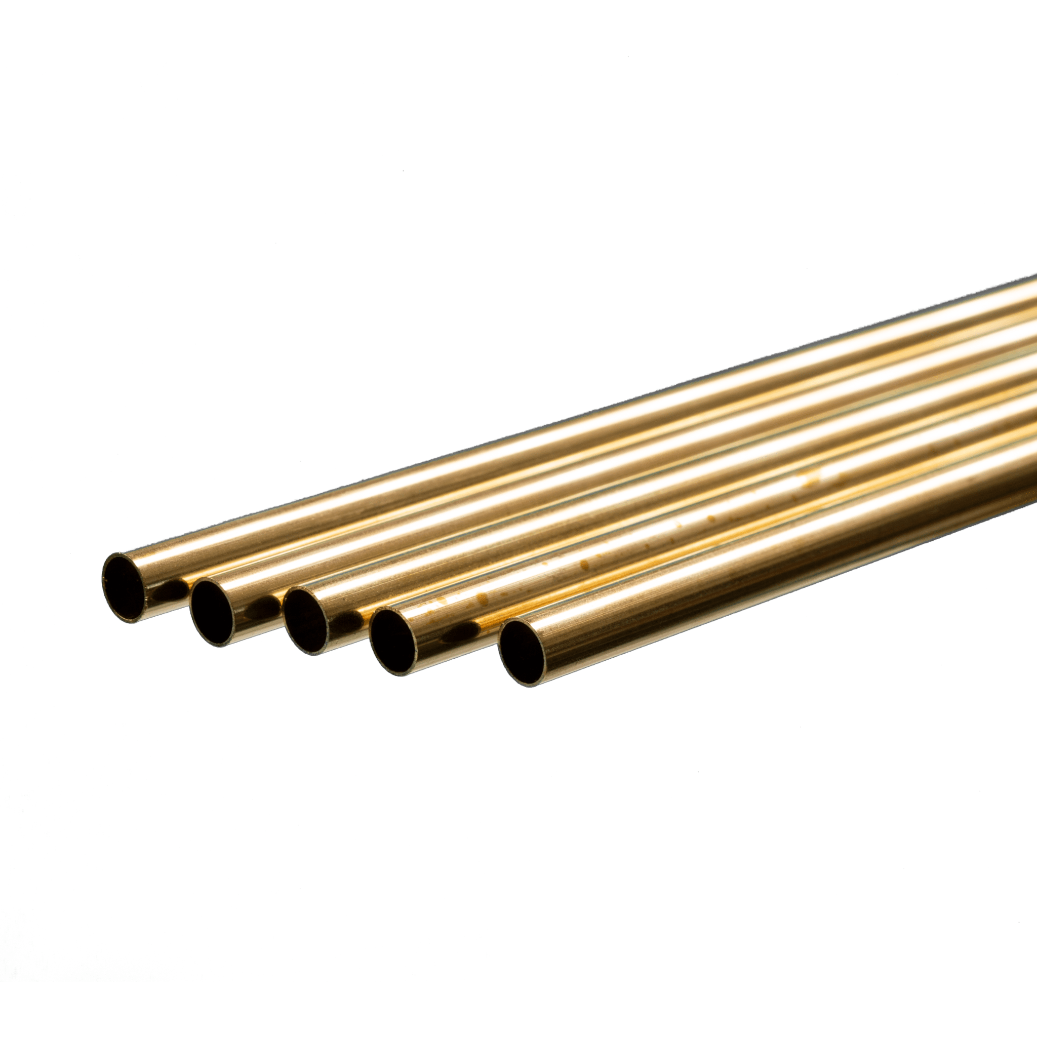 K & S 9117 Round Brass Tube 17/32" O.D. X .014" Thick 36 - View #13