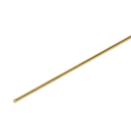 brass rod on a white background