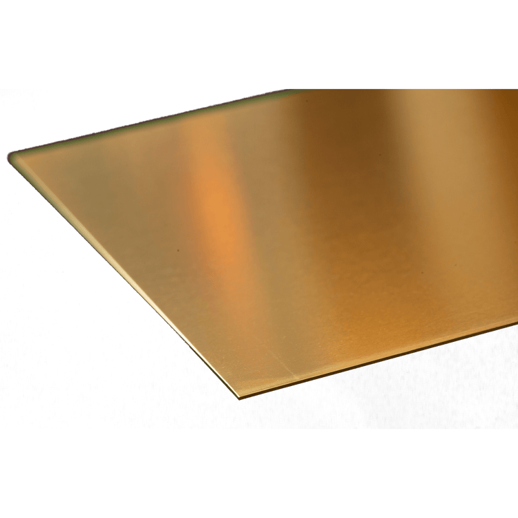 Brass Sheet .005" to .064" Thick K&S Precision Metals USA Made