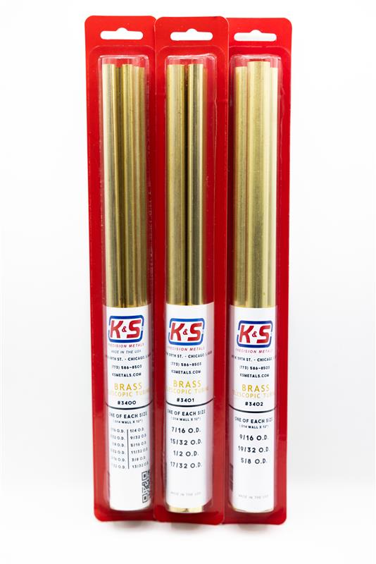 The Telescopic Round Brass Tubing Bundle