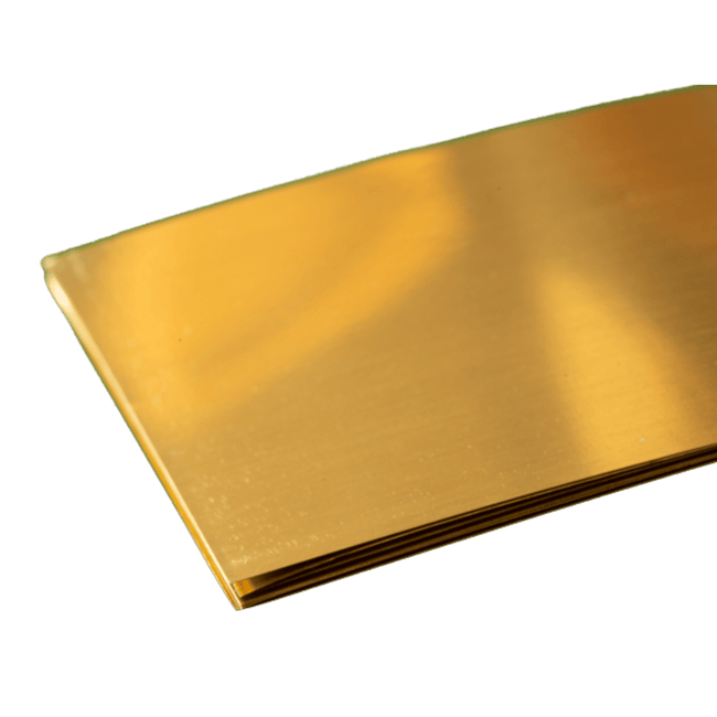 Brass Sheet .005" to .064" Thick K&S Precision Metals USA Made