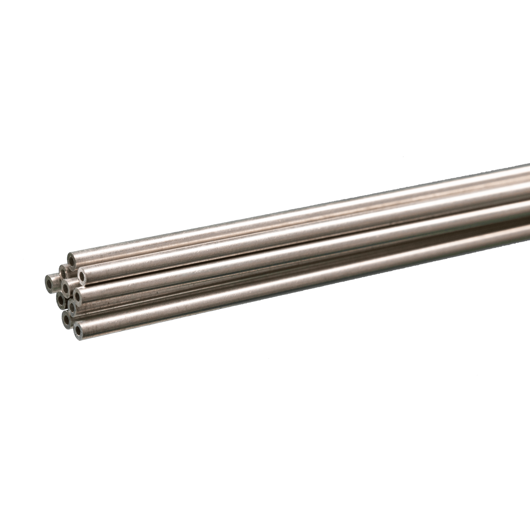 Round Aluminum Tube: 2mm OD x 0.45mm Wall x 1 Meter Long (10 Pieces ...