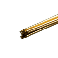 Round Brass Rod:  0.5mm OD x 1 Meter Long (25 Pieces)