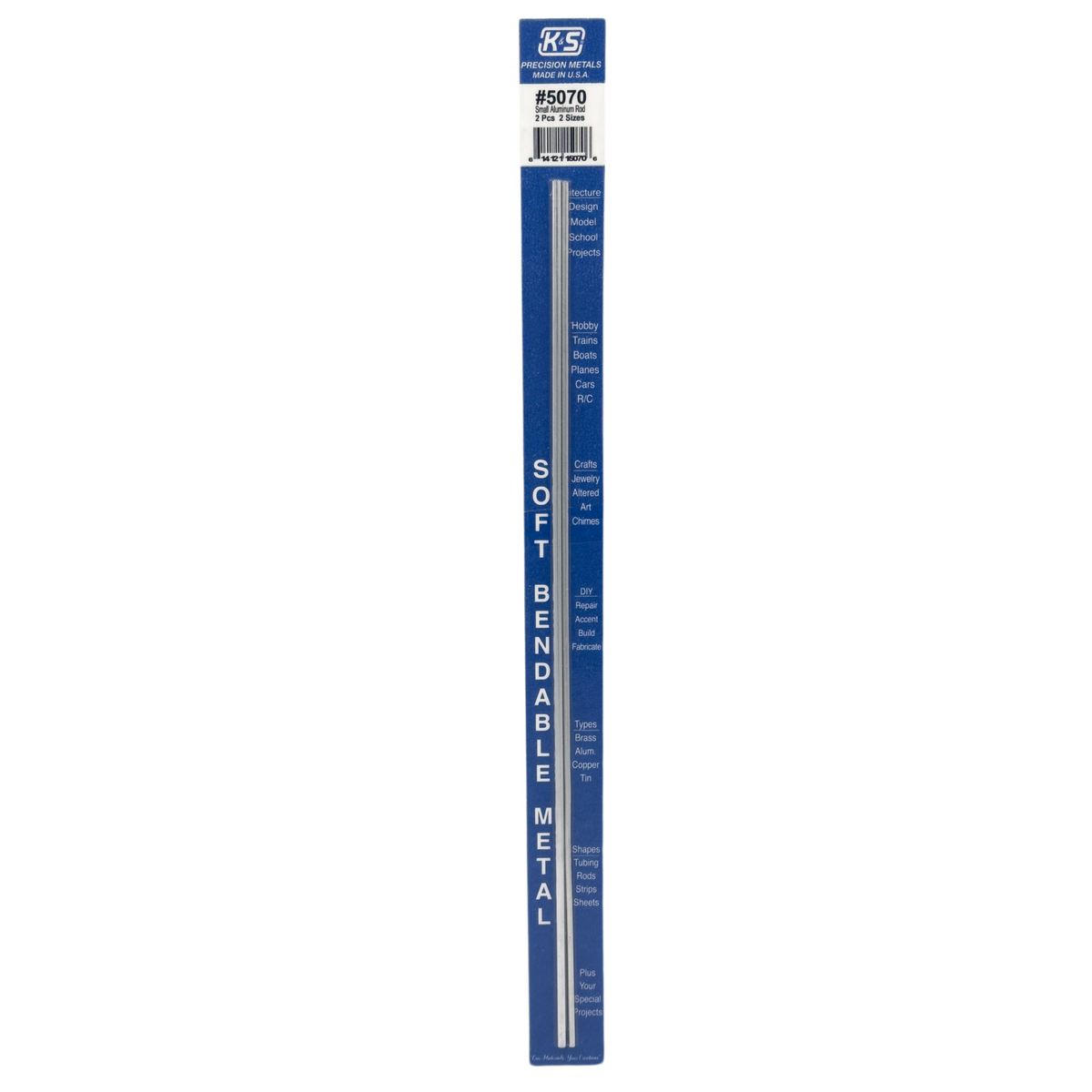 bendable metal rods for football helmet Bendable Aluminum Rod (2 Pieces) - K&S Precision Metals