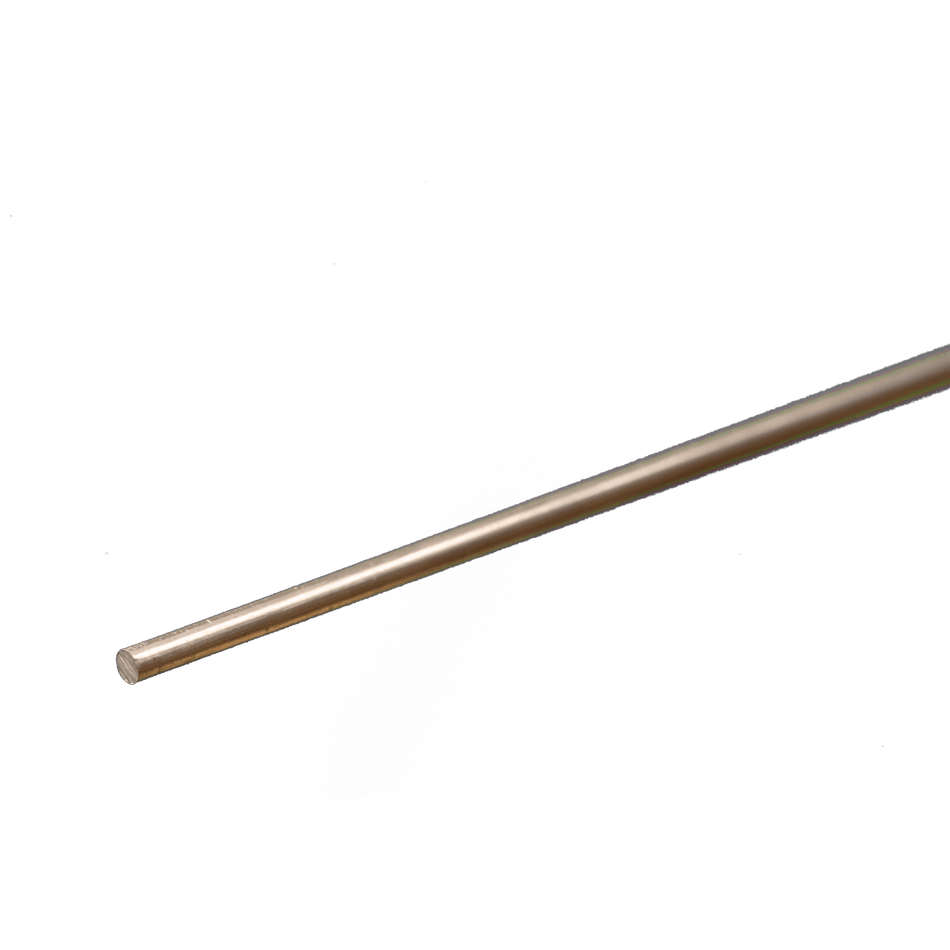 Round Aluminum Rod: 1/16" OD x 12" Long (1 Piece)