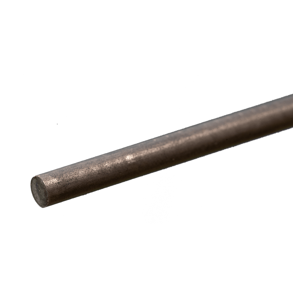 Round Stainless Steel Rod: 3/16" OD x 12" Long (1 Piece)
