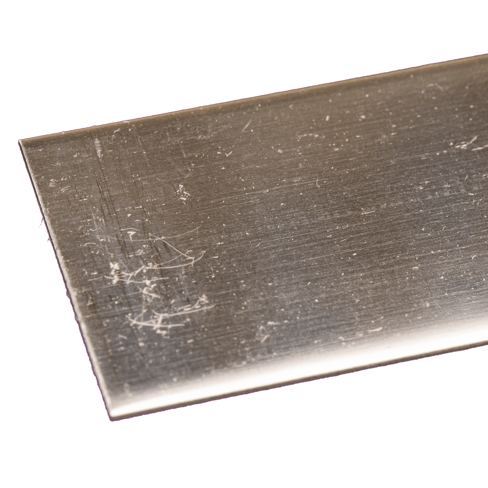 Stainless Steel Strip: 0.018" Thick x 1" Wide x 12" Long (1 Piece)