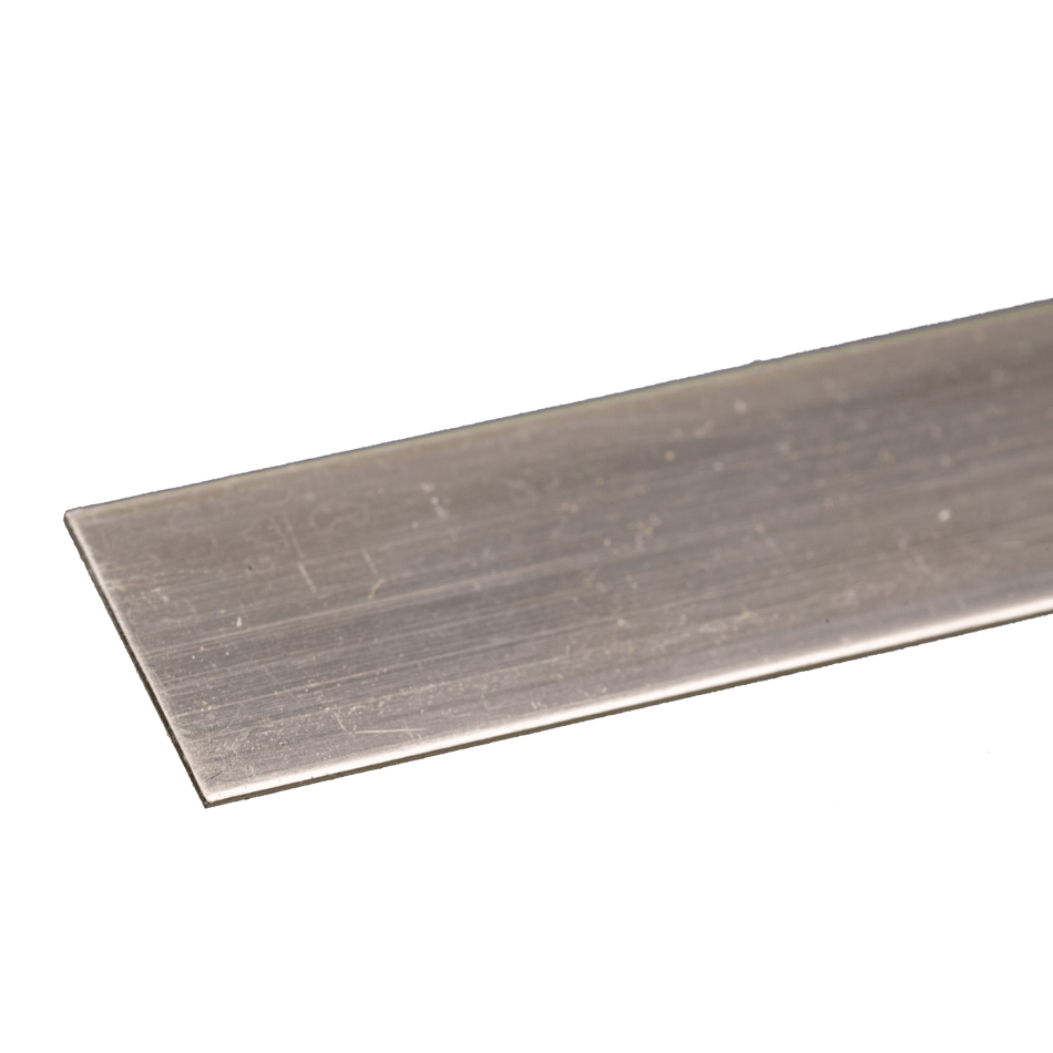 Stainless Steel Strip: 0.023" Thick x 3/4" Wide x 12" Long (1 Piece)