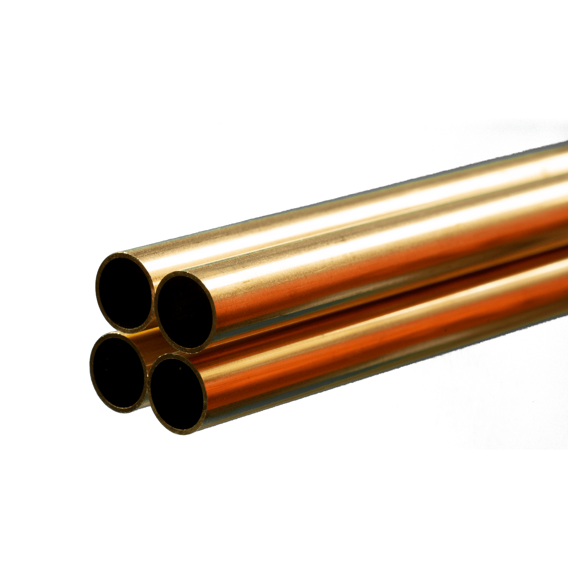 K&S 9115, Round Brass Tubes, 1/2 OD x 0.014 Wall x 36 Long, 4