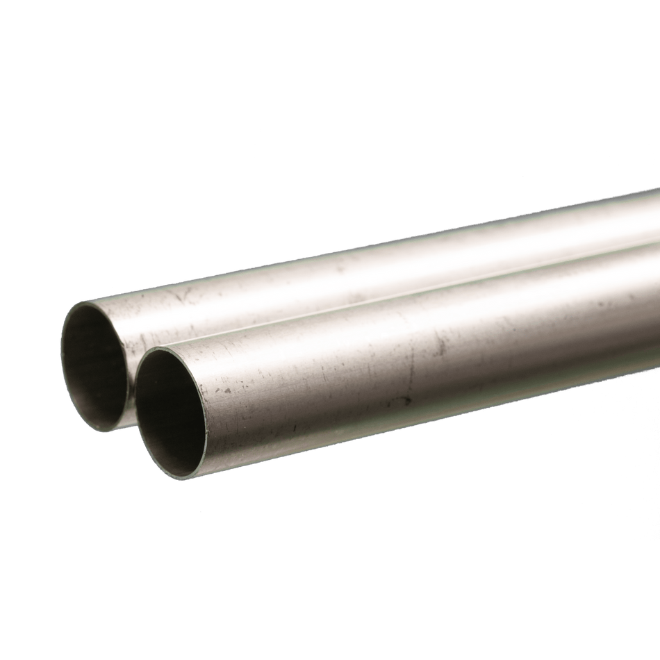 Round Aluminum Tube:  5/8" OD x 0.016" Wall x 36" Long (2 Pieces)