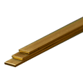 Brass Strip: 1mm Thick x 6mm wide x 300mm Long (3 Pieces)
