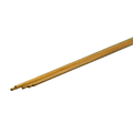 Round Brass Rod: 1.5mm OD x 300mm Long (5 Pieces)