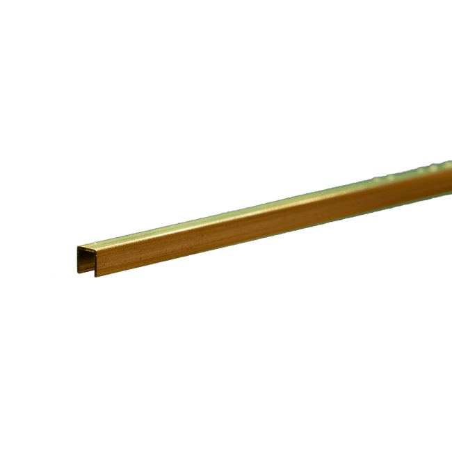 Brass Channel & Angle .014" Wall Fast Shipping K&S Precision Metals