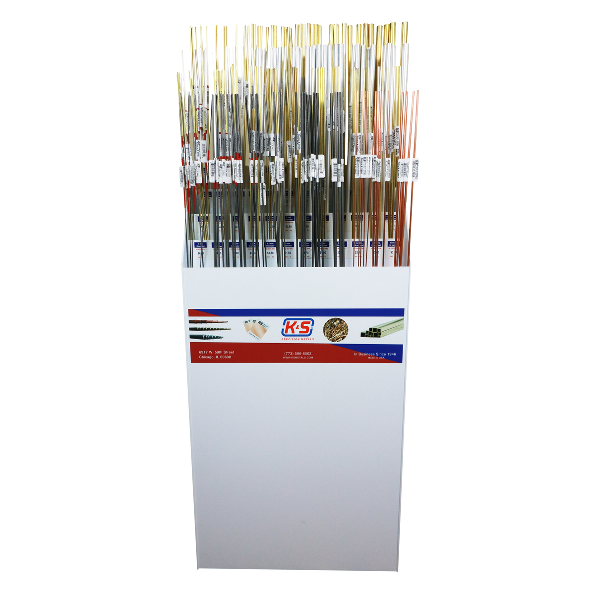 Meter Rack Built The Meter Rack (3900) | Meter Long Tubes & Wire – ksmetals