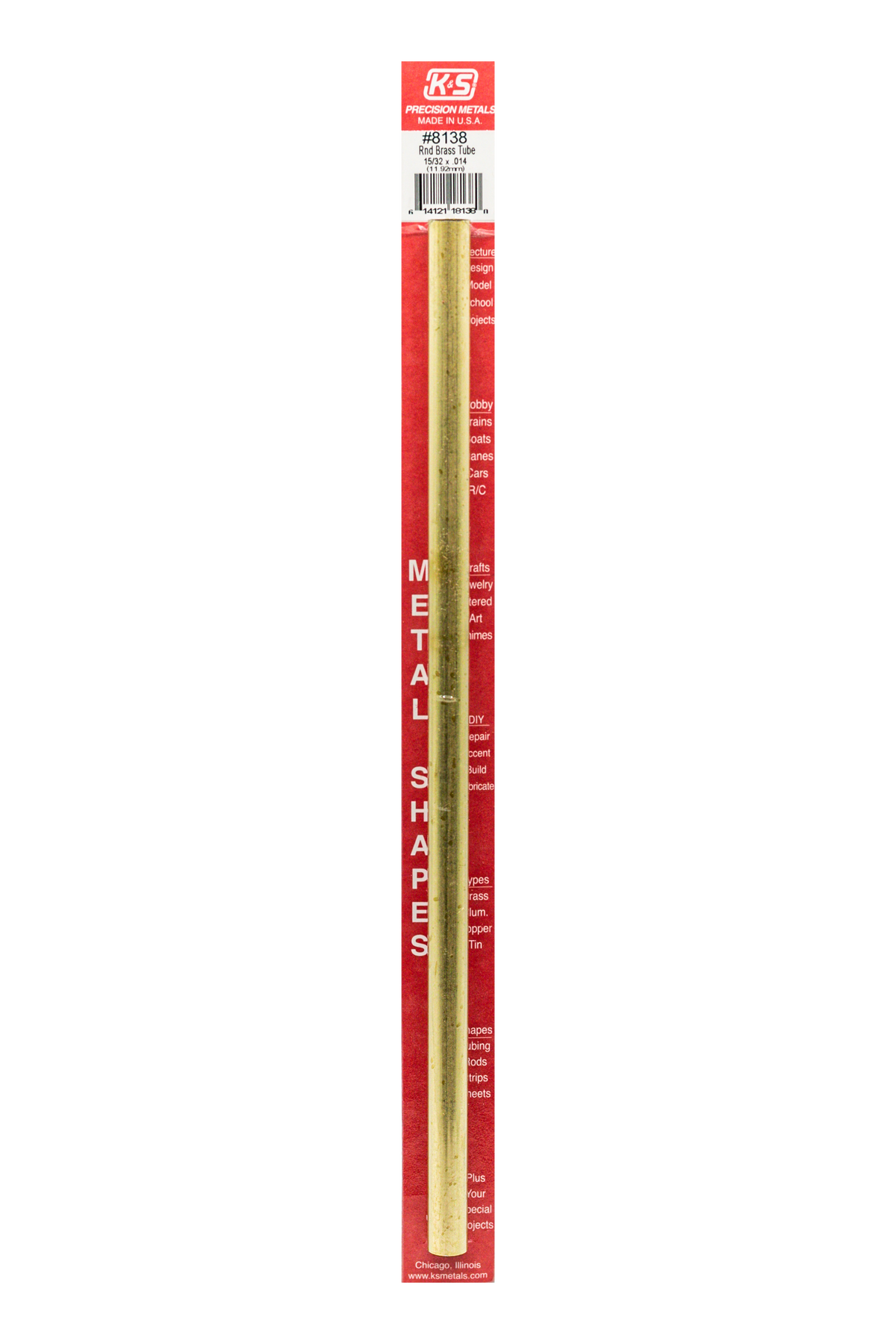 K & S Precision金属1167 3 / 8 x 36真鍮ラウンドロッド Amazon.com: K